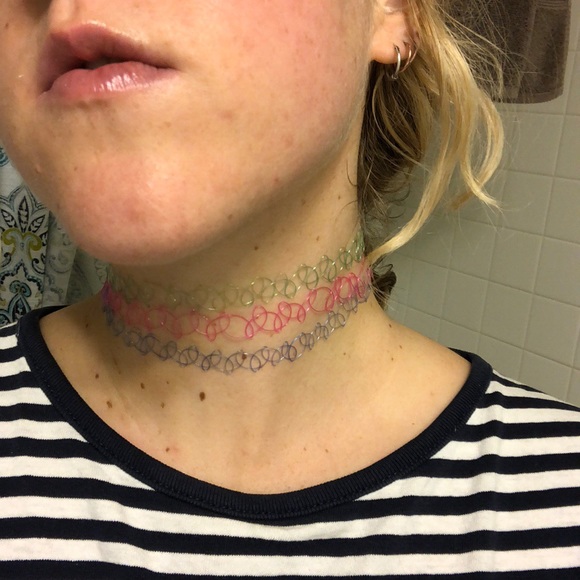 Colored Choker Bundle - Picture 2 of 2